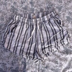 Billabong Small Striped Gray Women's Shorts